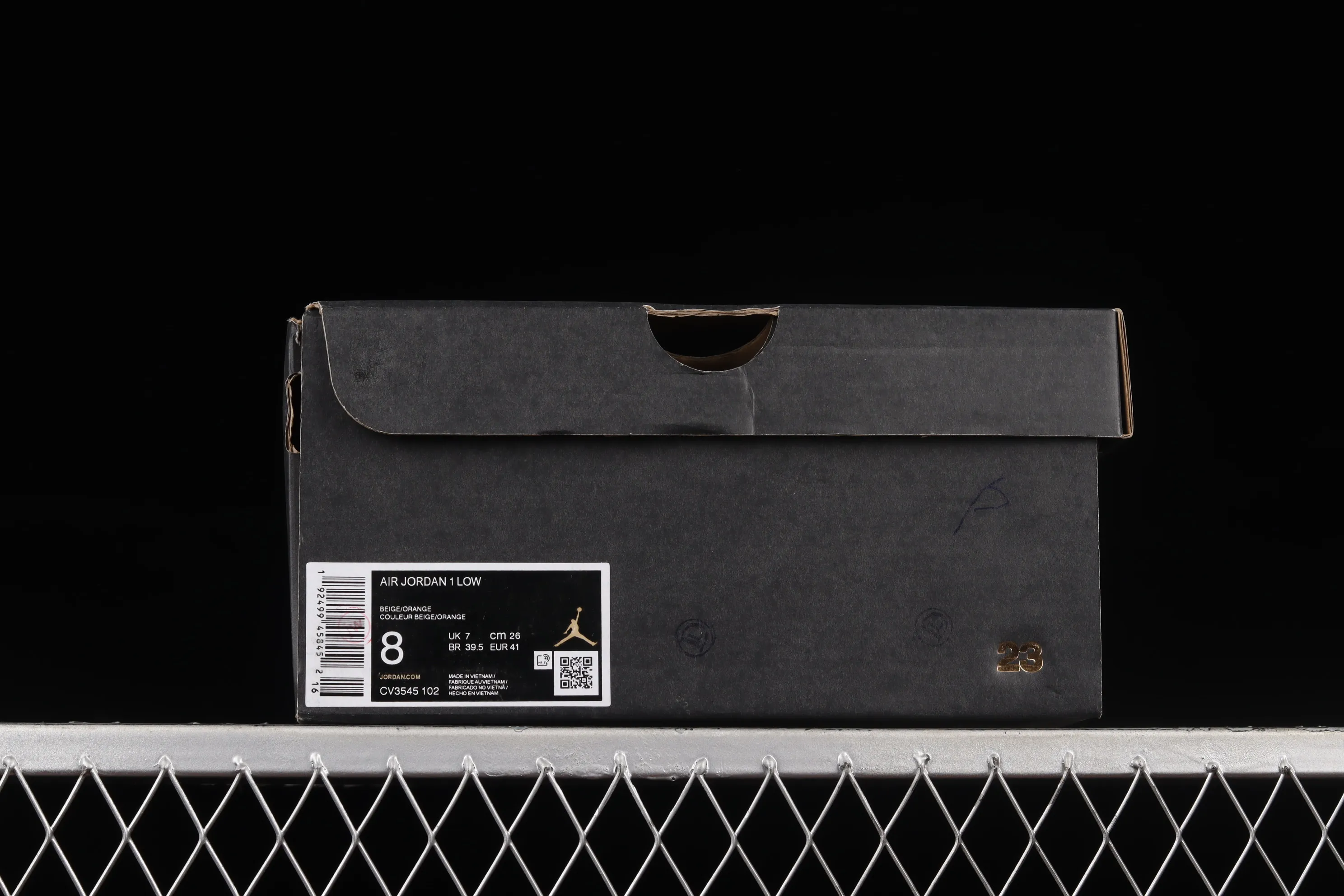 All categories Air Jordan Jordan series basketball shoes Air Jordan 1 Low Air Jordan AJ1 Low AJ1 Joe 1 white orange yellow color low-top cultural leisure sports basketball shoes CV3545-102